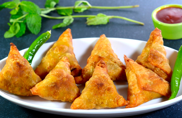 NO MORE AVOIDING OF SAMOSAS